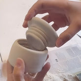 Threading Tool for Pottery and Ceramics – Create Accurate Screw-On Clay Lids